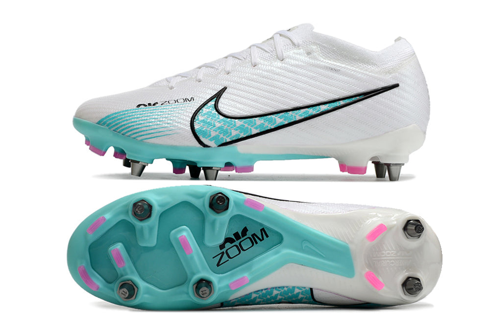 Nike Air Zoom Mercurial Vapor 15 Elite SG TRAVA MISTA - Branco Azul
