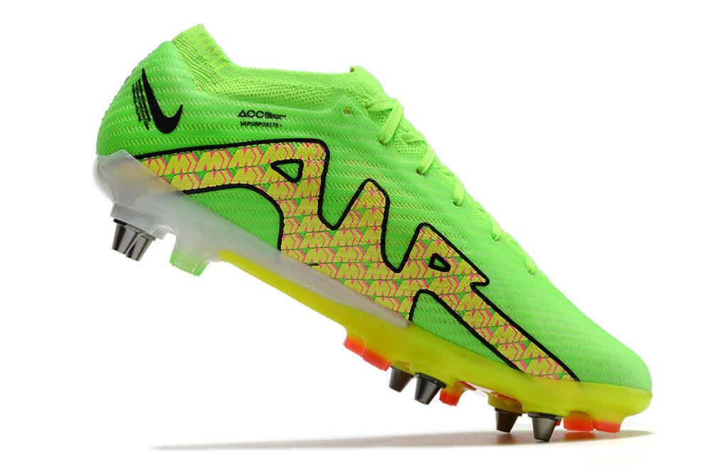 Nike Air Zoom Mercurial Vapor 15 Elite SG TRAVA MISTA - Verde