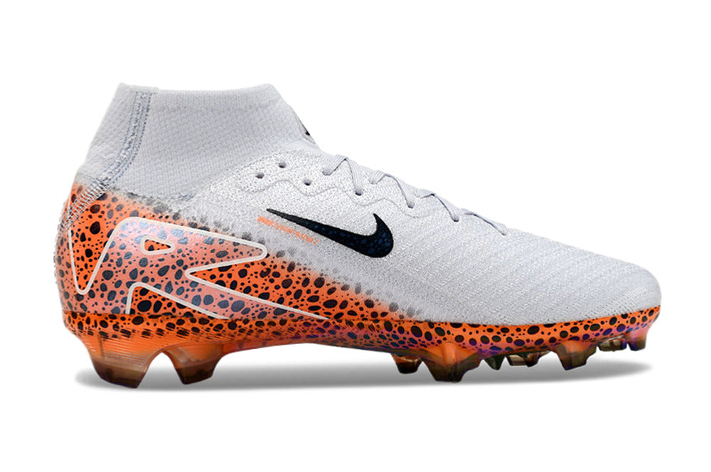 Nike Air Zoom Superfly 10 Elite FG - Cinza Laranja