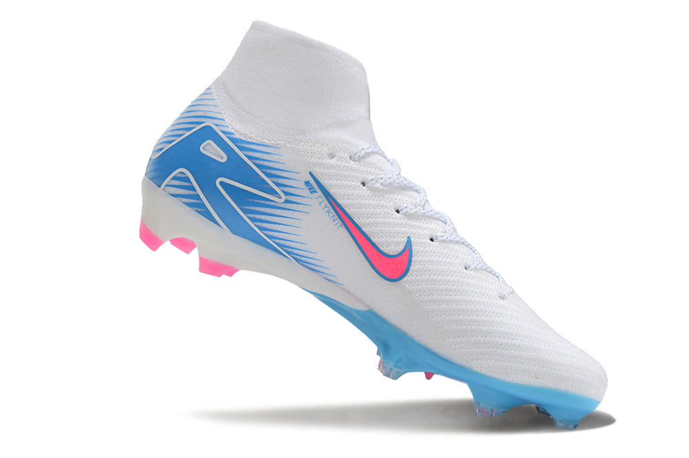 Nike Air Zoom Superfly 10 Elite FG - Branco Azul