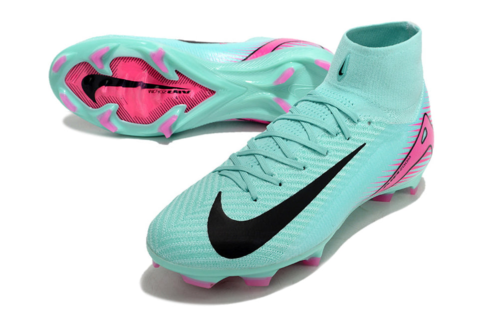 Nike Air Zoom Superfly 10 Elite FG - Azul Rosa