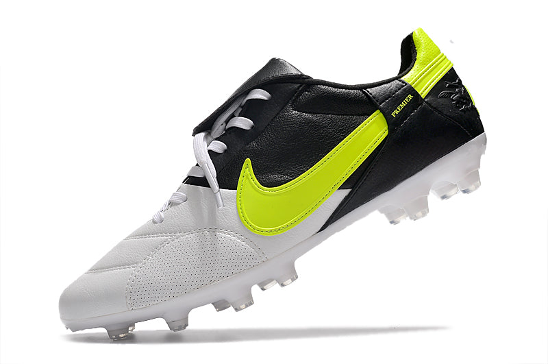 Nike Premier 3 FG Elite - Preto Cinza Verde
