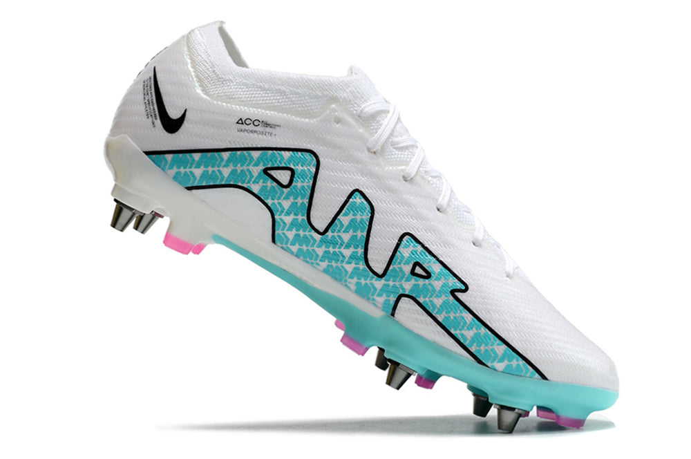 Nike Air Zoom Mercurial Vapor 15 Elite SG TRAVA MISTA - Branco Azul
