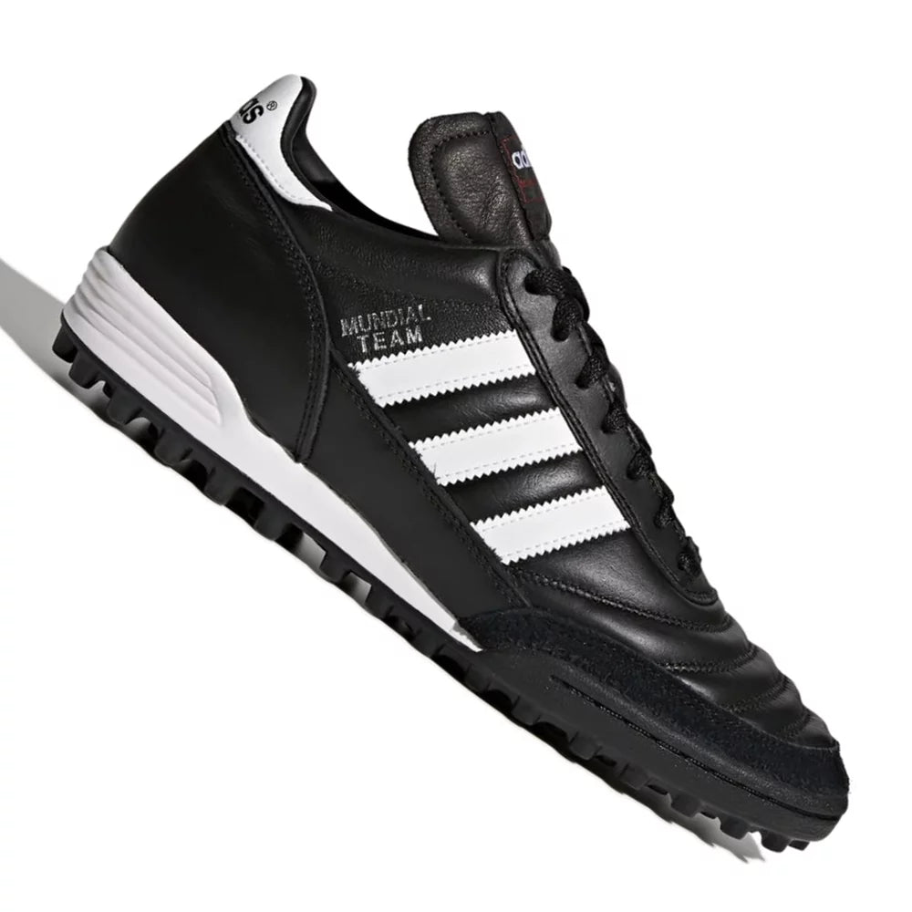 Chuteira Adidas Mundial Team Society Masculina - Preto/Branco