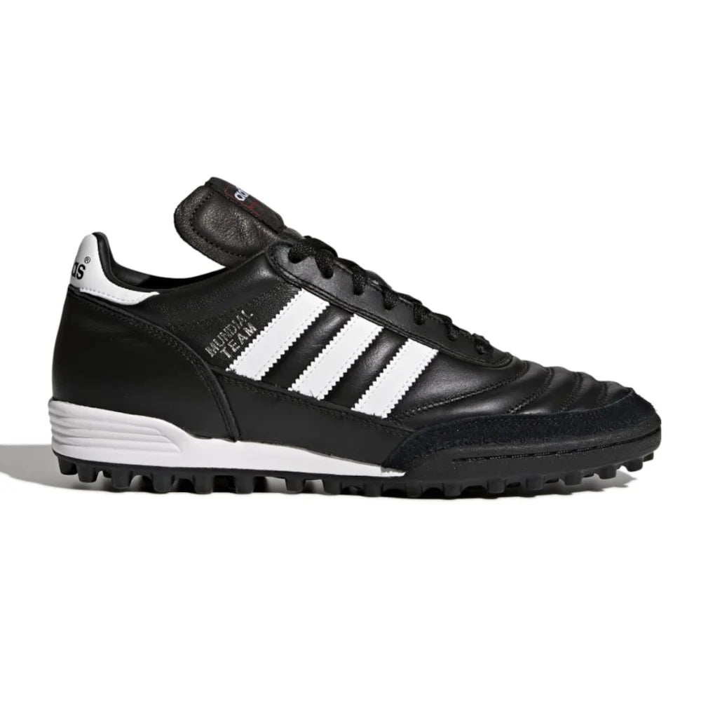 Chuteira Adidas Mundial Team Society Masculina - Preto/Branco