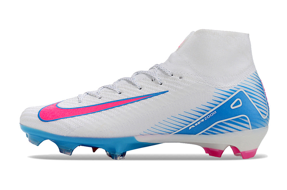Nike Air Zoom Superfly 10 Elite FG - Branco Azul
