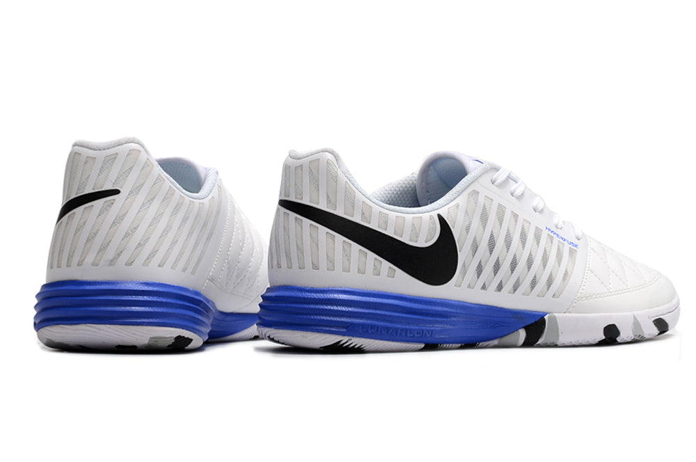 Nike Lunar Gato II Futsal - Branco Azul