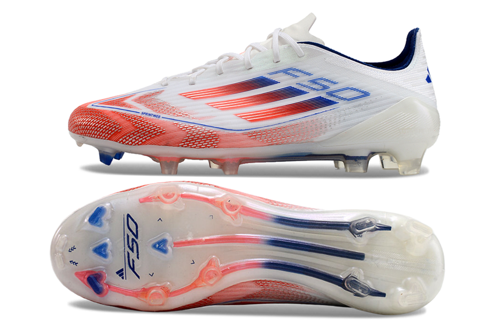 Adidas F50 Elite FG - Branco Laranja