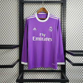 Camisa Real Madrid Retrô 17/18 IV Manga Longa - Masculina