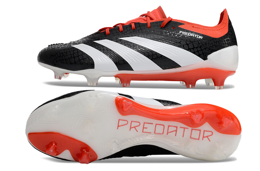 Adidas Predator Elite FG - Vermelho Preto