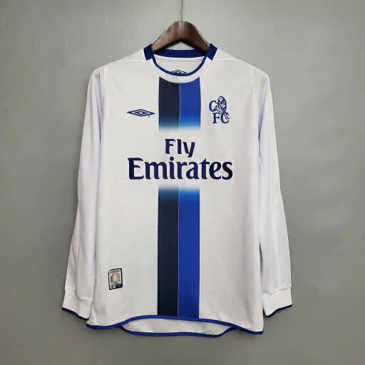 Camisa Chelsea Retrô 03/05 Manga Longa - Masculina