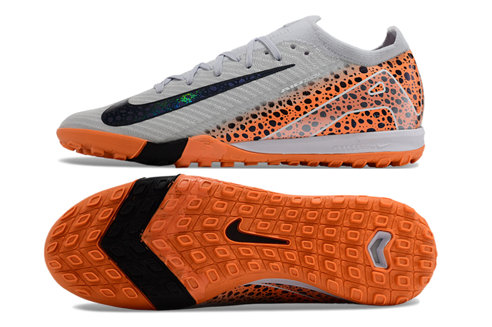 Nike Air Zoom Mercurial Vapor 16 Elite TF - Cinza Laranja