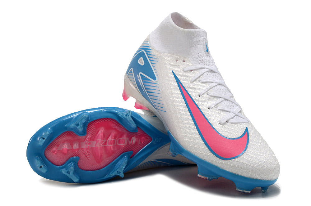 Nike Air Zoom Superfly 10 Elite FG - Branco Azul