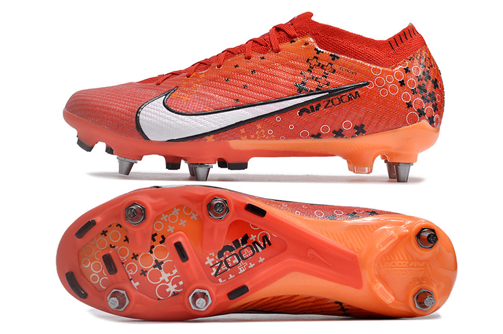 Nike Air Zoom Mercurial Vapor 15 Elite SG TRAVA MISTA - Vermelho