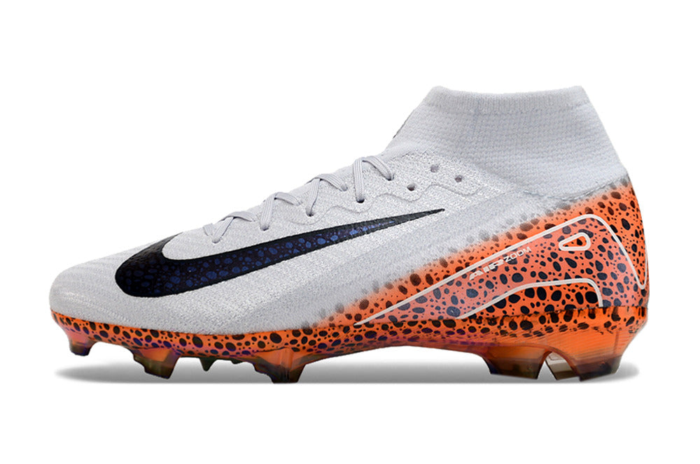 Nike Air Zoom Superfly 10 Elite FG - Cinza Laranja