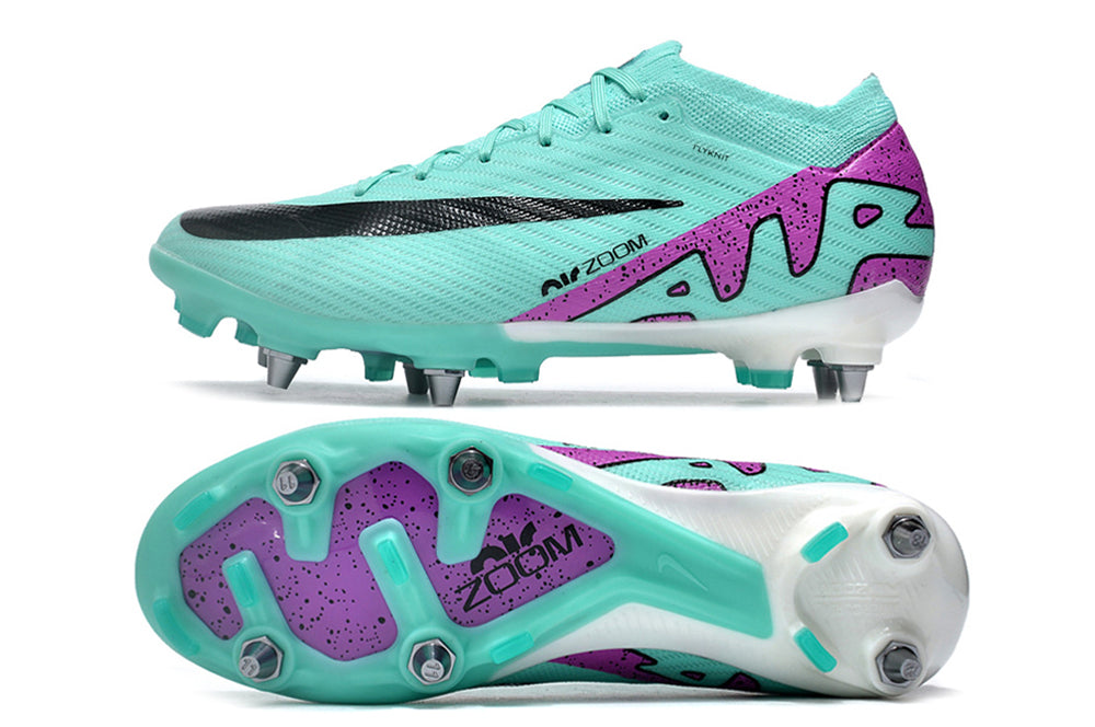 Nike Air Zoom Mercurial Vapor 15 Elite SG TRAVA MISTA - Azul