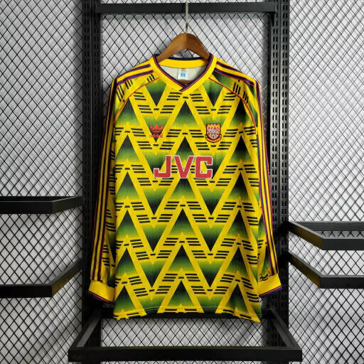 Camisa Arsenal Retrô 1991 Manga Longa - Masculina