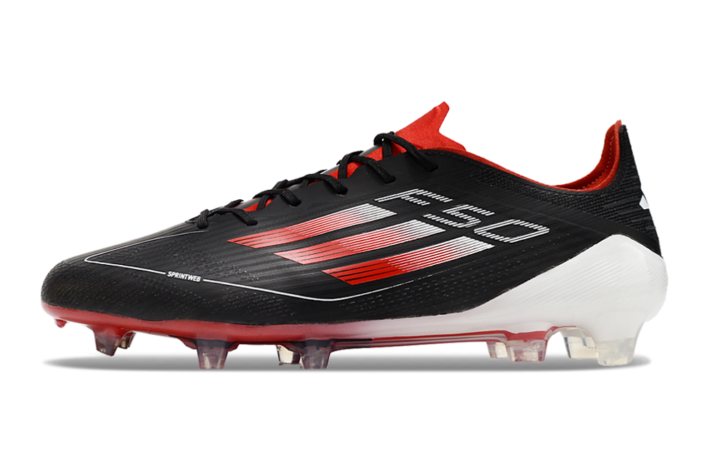 Adidas F50 Elite FG - Preto Vermelho