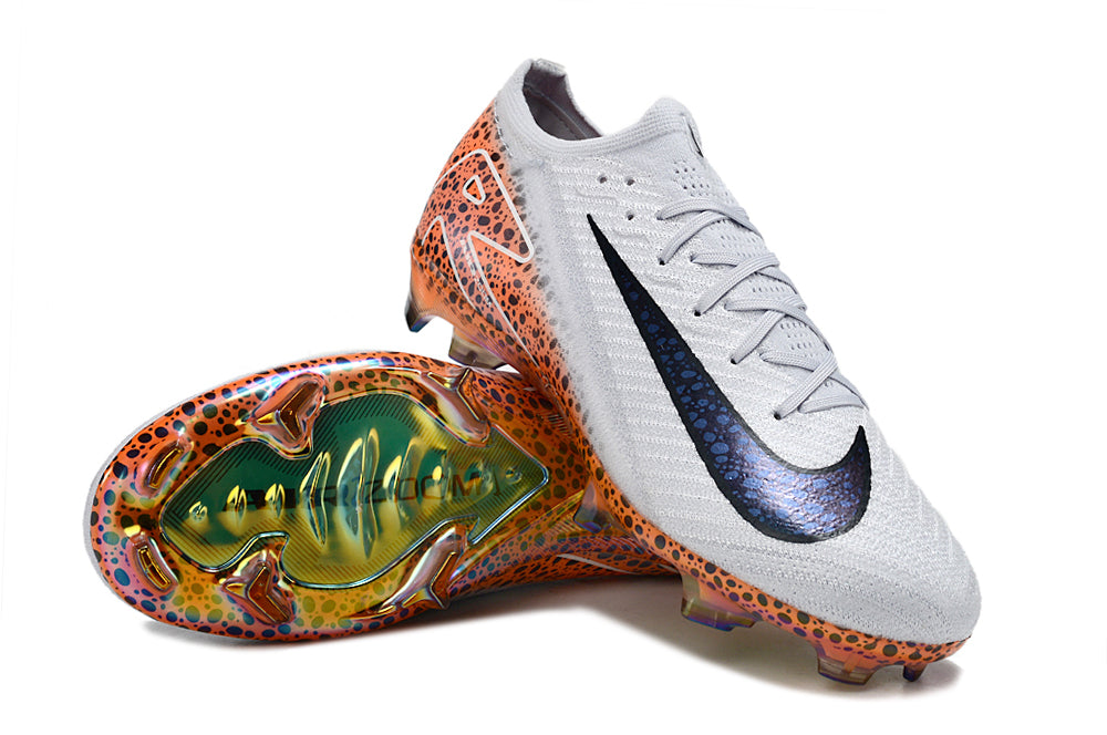 Nike Air Zoom Mercurial Vapor 16 Elite FG - Cinza Laranja
