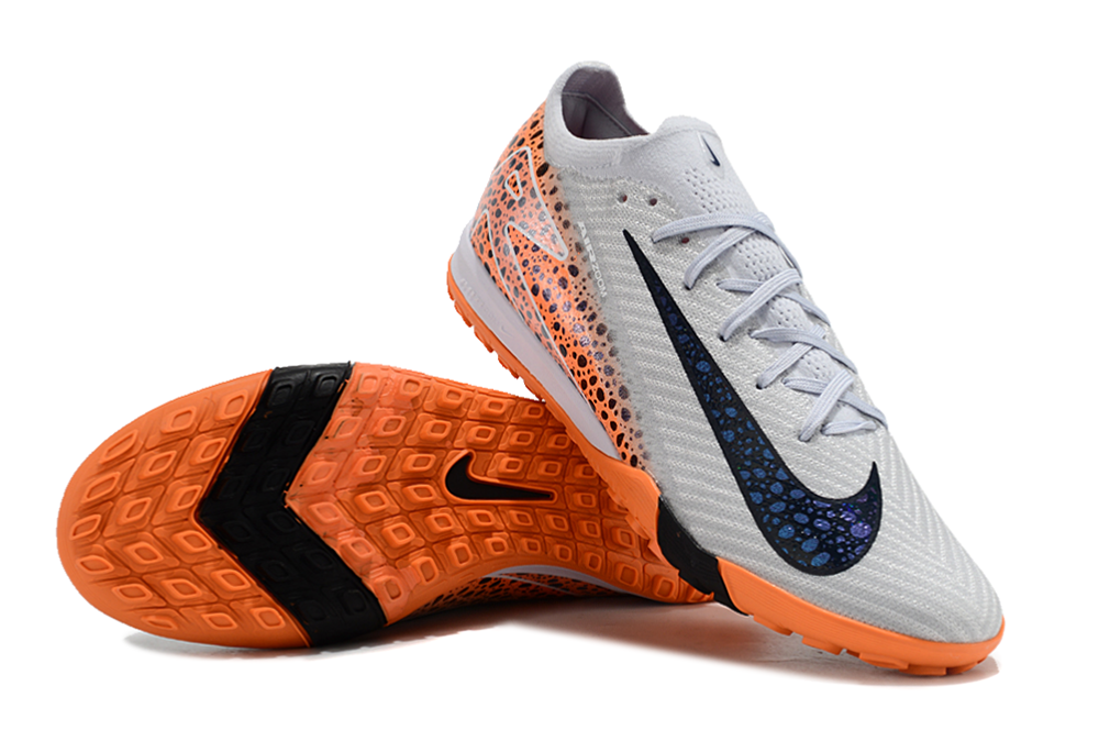 Nike Air Zoom Mercurial Vapor 16 Elite TF - Cinza Laranja