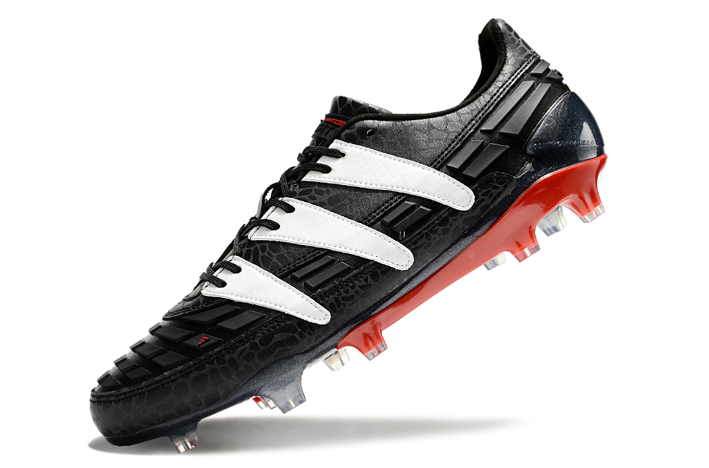 Adidas Predator Accelerator 94 FG - Preto Vermellho