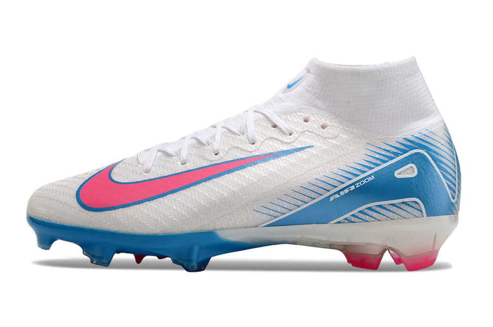 Nike Air Zoom Superfly 10 Elite FG - Branco Azul