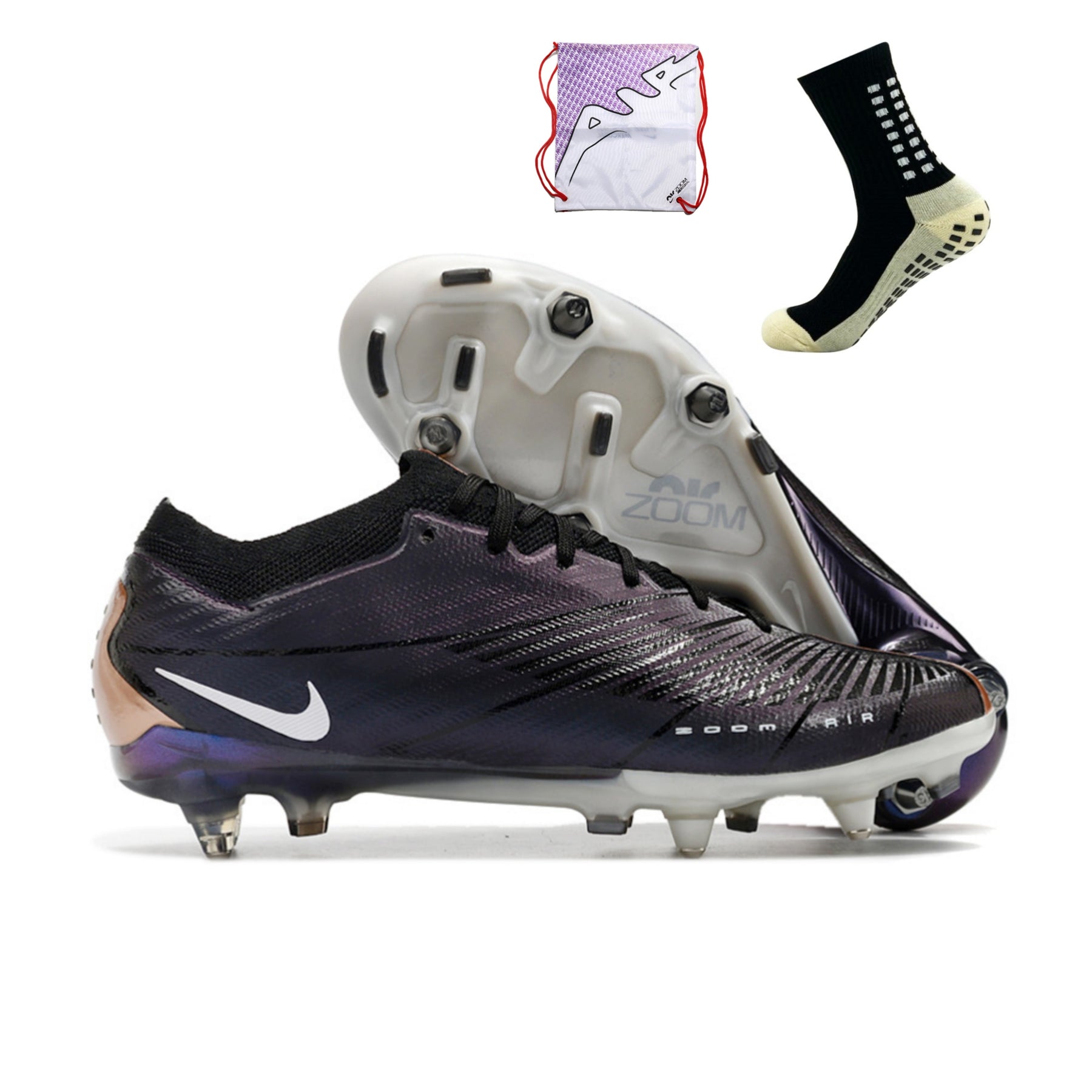 Nike Air Zoom Mercurial Vapor 15 Elite SG TRAVA MISTA - R9