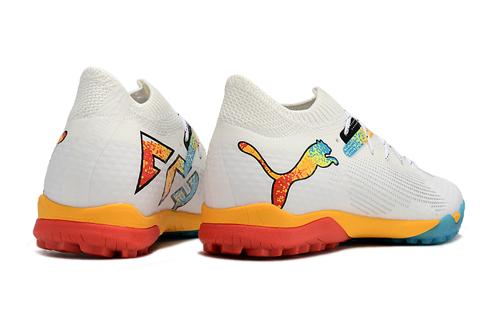 Puma Future 7 FTR Society - Branco Amarelo Azul