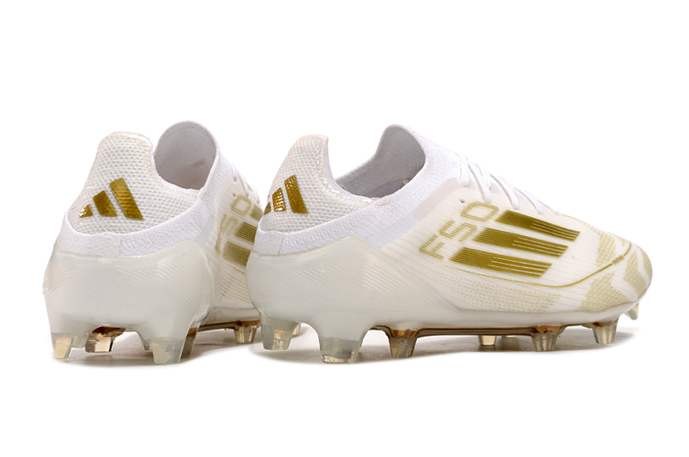 Adidas F50 Elite FG - Branco Dourado