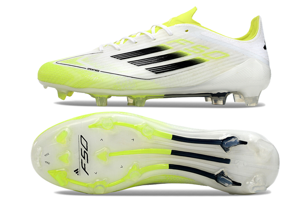 Adidas F50 Elite FG - Branco Verde