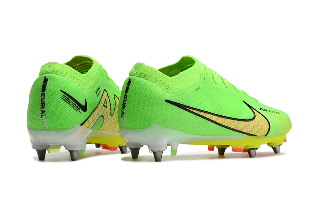 Nike Air Zoom Mercurial Vapor 15 Elite SG TRAVA MISTA - Verde