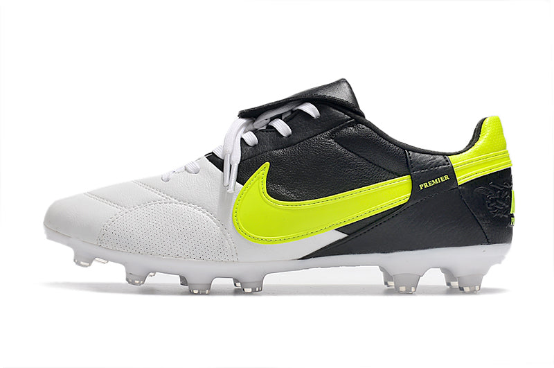 Nike Premier 3 FG Elite - Preto Cinza Verde