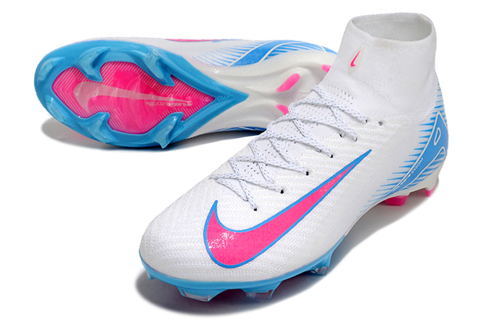 Nike Air Zoom Superfly 10 Elite FG - Branco Azul