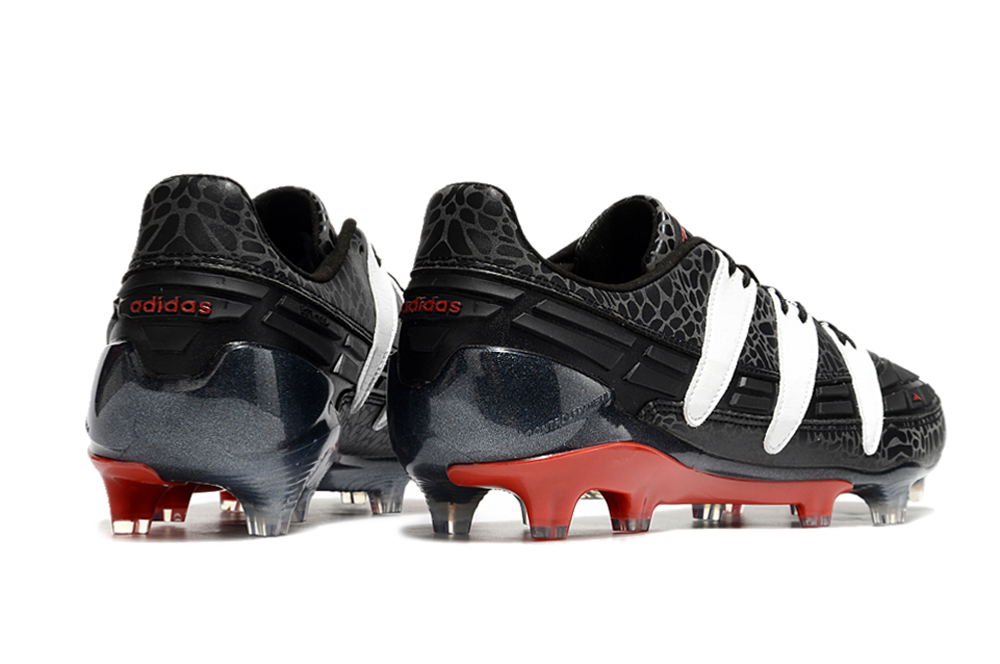 Adidas Predator Accelerator 94 FG - Preto Vermellho