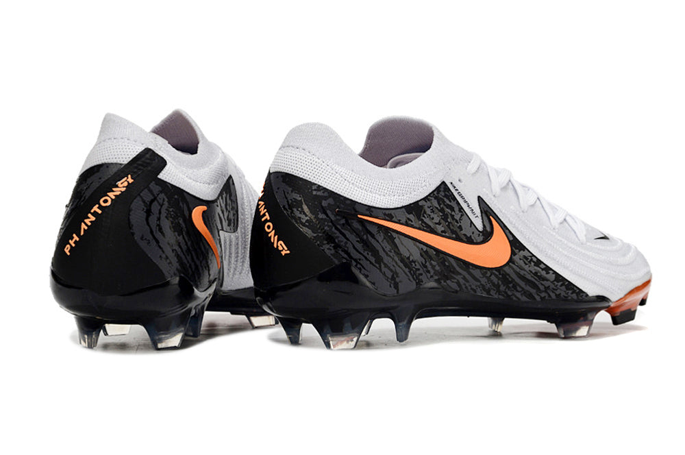 Nike Phantom GX2 Elite FG - Cinza Preto Laranja