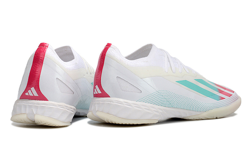 Adidas X Crazyfast .1 Futsal - Branco Rosa