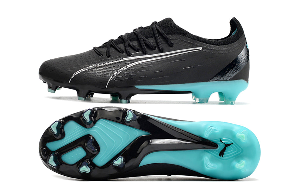 Puma Ultra Ultimate FG - Preto/Azul