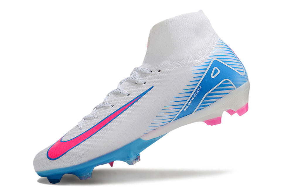 Nike Air Zoom Superfly 10 Elite FG - Branco Azul