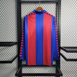 Camisa Barcelona Retrô 1992 Manga Longa - Masculina