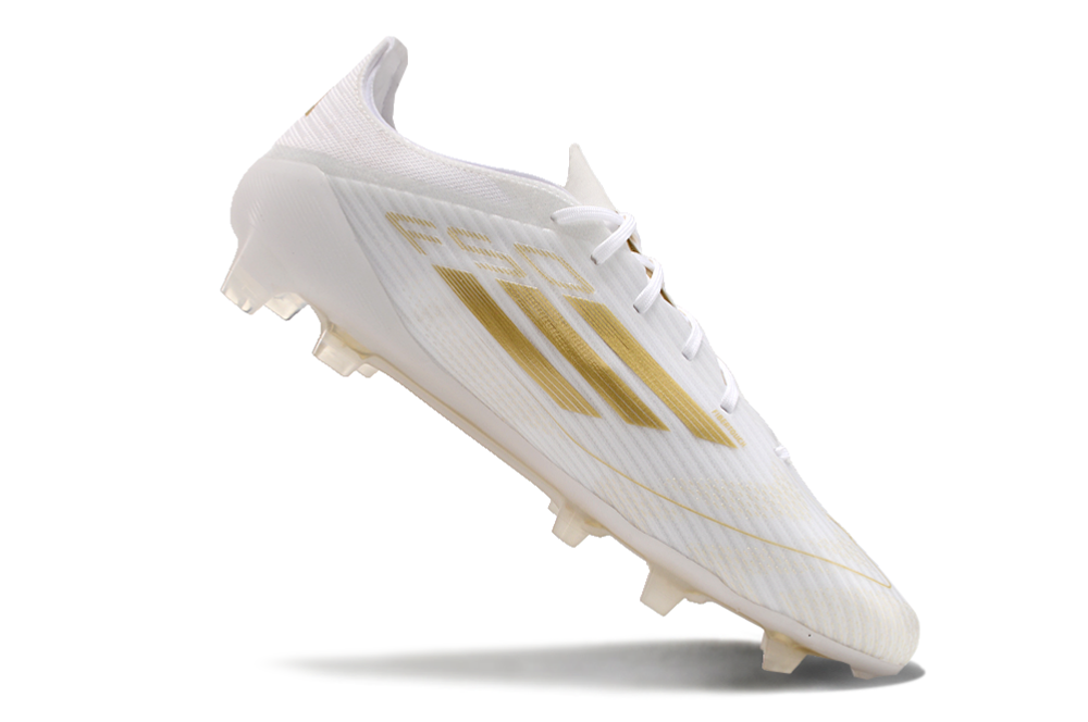 Adidas F50 Elite FG - Branco Dourado
