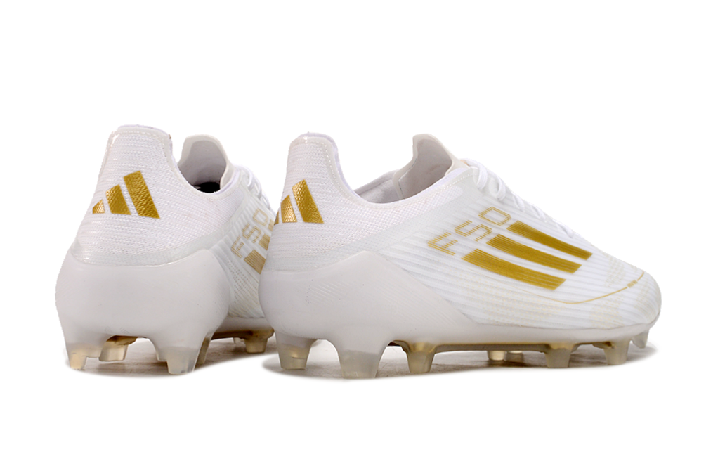 Adidas F50 Elite FG - Branco Dourado