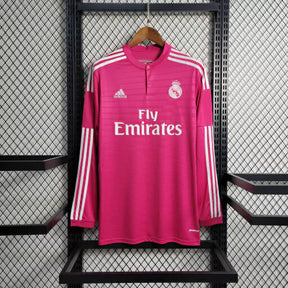 Camisa Real Madrid Retrô 14/15 Manga Longa - Masculina