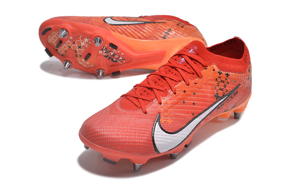 Nike Air Zoom Mercurial Vapor 15 Elite SG TRAVA MISTA - Vermelho