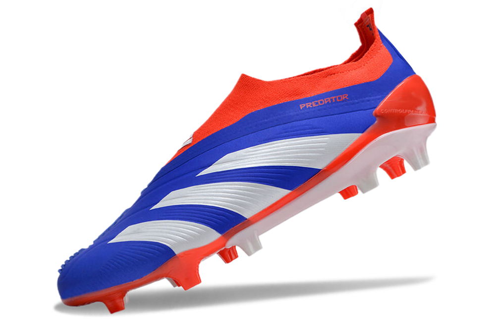 Adidas Predator Elite + FG - Azul Vermelho