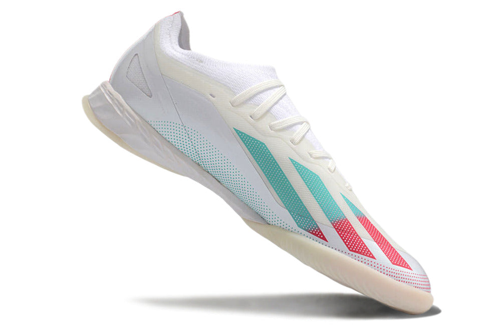 Adidas X Crazyfast .1 Futsal - Branco Rosa