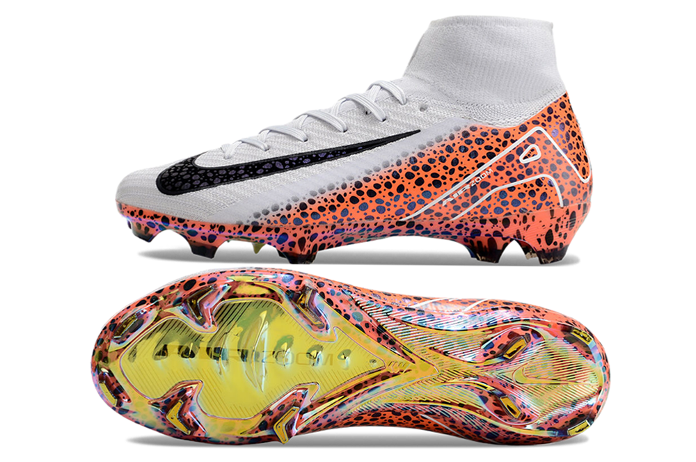 Nike Air Zoom Superfly 10 Elite FG - Cinza Laranja