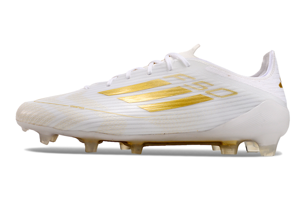 Adidas F50 Elite FG - Branco Dourado