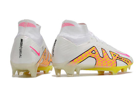 Nike Air Zoom Superfly 9 FG Elite - Branco/Amarelo