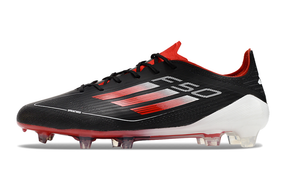 Adidas F50 Elite FG - Preto Vermelho