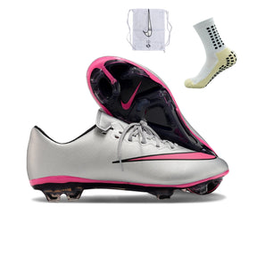 Nike Mercurial Vapor 10 Elite FG - Cinza Rosa